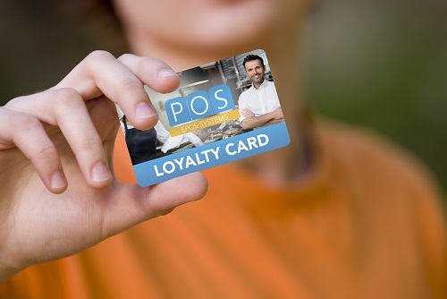 Shopper presenting their Loyalty Card